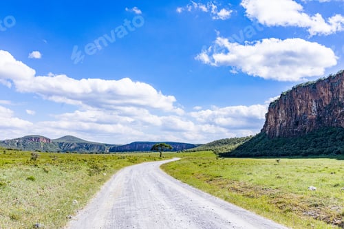 Preview: Kenyan Landscapes Wildlife Fields Meadows Hells Gate National Park