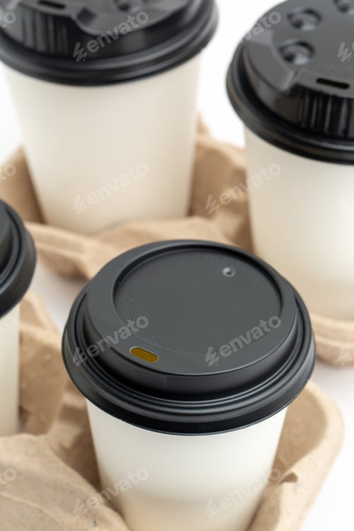 Preview: Coffee Delivery Concept, Hot Coffee To Home Or Office