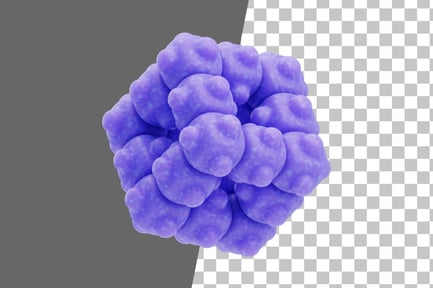 Preview: Clustered Sphere 3D Icon