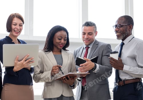 Preview: Business Team Working Research Planning Concept