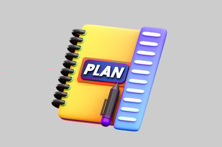Preview: Planner with pen and checklist