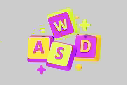 Preview: Wasd gaming buttons