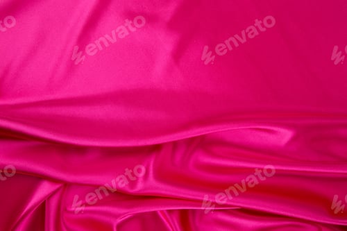 Preview: Pink silk drapery.