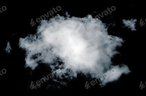 Preview: Black isolated clouds