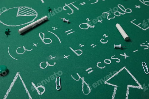 Preview: Concept of school and education with blackboard