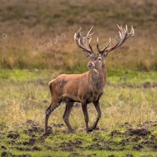 Preview: Male red deer