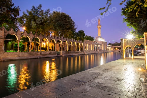 Preview: Balikligol (The Fish Lake) in Sanliurfa, Turkey.