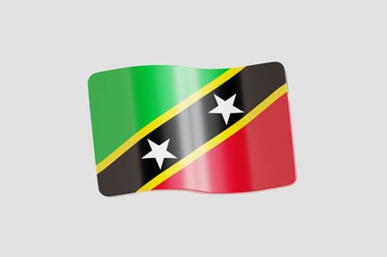 Preview: Saint Kitts and Nevis Flag
