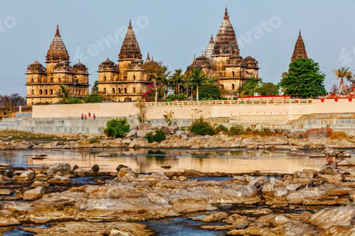 Preview: Royal cenotaphs of Orchha, Madhya Pradesh, India