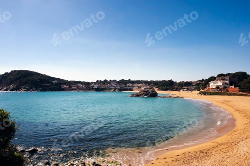 Preview: beach of a cove on the Costa Brava of Gerona