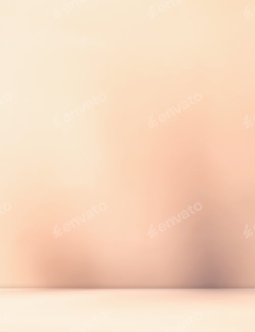 Preview: Shadow on Beige Wall Background Table Product Summer