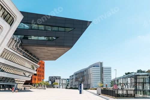 Preview: Library designed by Zaha Hadid in New campus of the University of Economics and Business of Vienna