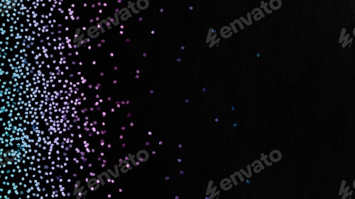 Preview: Abstract colorful glitter template