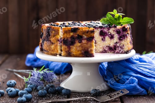 Preview: Blueberry cheesecake