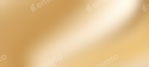 Preview: Abstract golden background silk satin smooth luxury drapery grainy gradient texture copy space