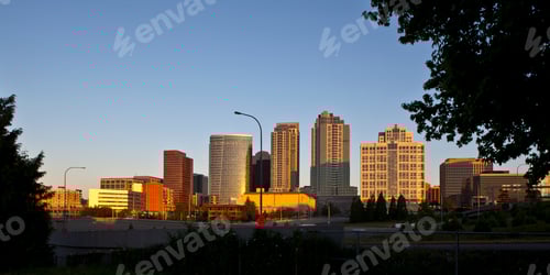 Preview: 45418,Urban Skyline in Bellevue