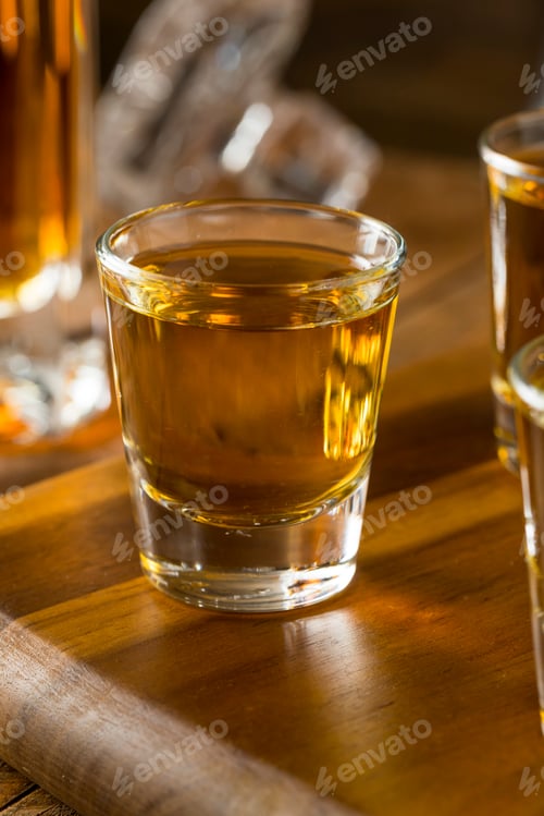 Preview: Group of Bourbon Whiskey Shots