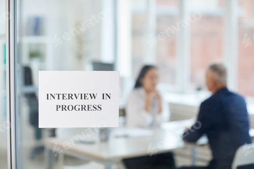 Preview: Job Interview Sign