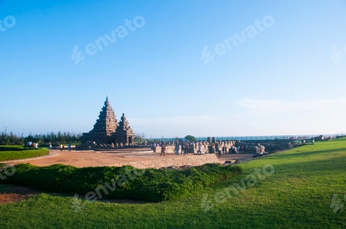 Preview: Shore temple, World heritage site in Mahabalipuram, Tamil Nadu