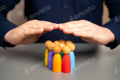 Preview: Boss defending his team with a gesture of protection