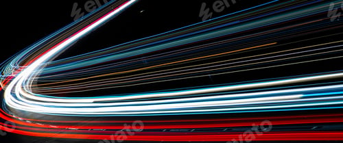 Preview: lights of cars with night