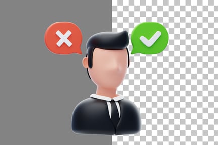 Preview: Decision Making 3D Icon