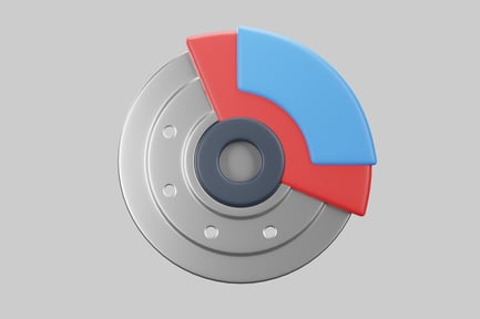 Preview: Cartoon style brake disc
