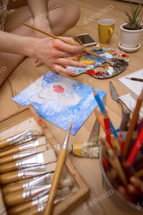 Preview: creativity and painting