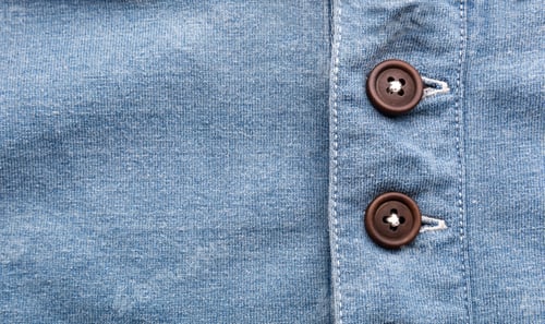 Preview: Jean cloth with buttons in a row