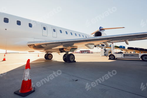 Preview: Loading baggage to the airplane