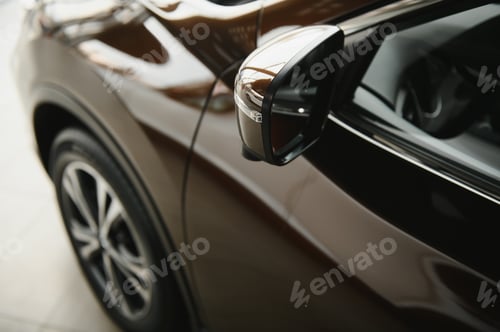 Preview: Front View of a Luxury Car