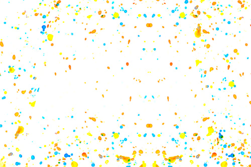 Preview: Colorful watercolor dropped on white background. Abstract background.