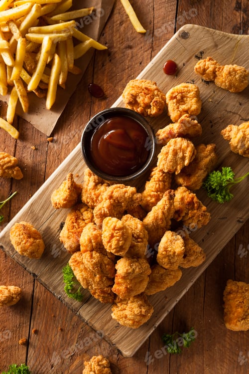 Preview: Homemade Crispy Popcorn Chicken