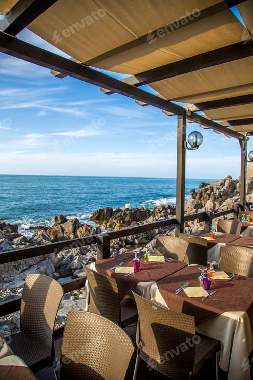 Preview: Restaurant at Cefalu, Sicily