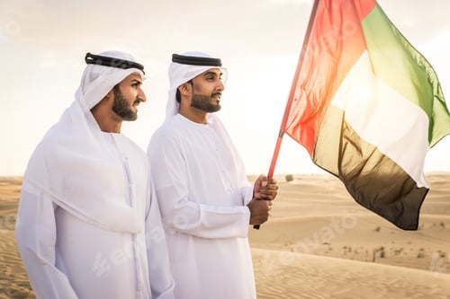 Preview: Arabic men in the desert