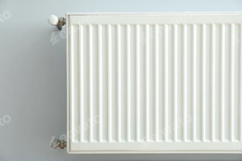 Preview: Concept of heating season indoor with radiator