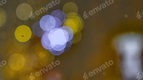 Preview: Bokeh lights and snow