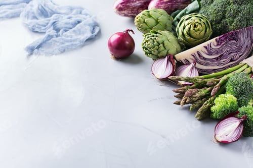 Preview: Assortment of fresh organic farmer vegetables