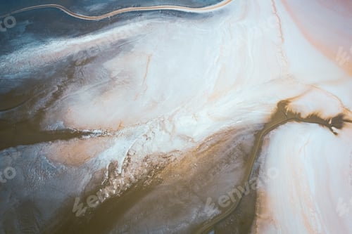Preview: Abstract view from salt lake