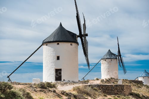 Preview: Group of windmills