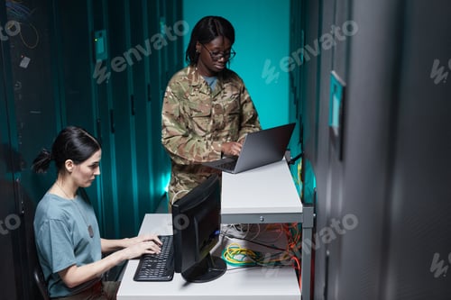 Preview: Women Managing Server Network in Data Center