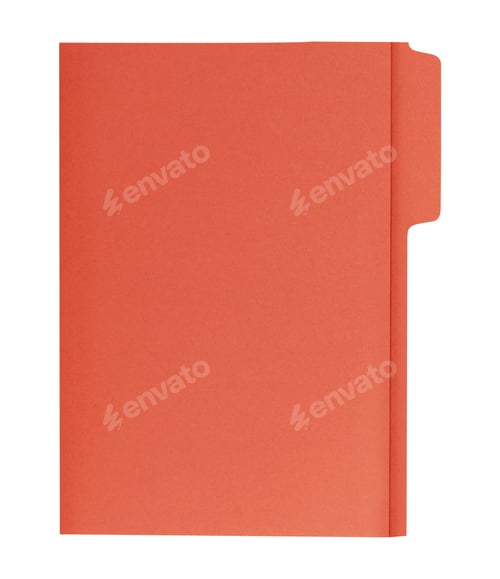 Preview: folder for documents isolated