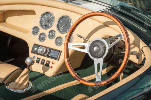 Preview: sports car interior