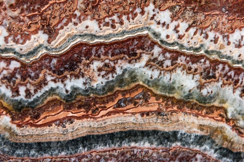 Preview: Colorful natural mineral agate decoration