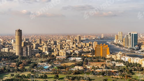 Preview: Aerial view of Cairo