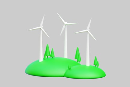 Preview: Sustainable Wind Energy On Green Hills