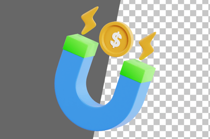 Preview: Attracting Money 3D Icon