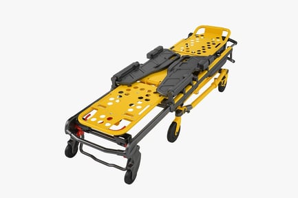 Preview: Advanced Powered Ambulance Trolley with Adjustable Bed