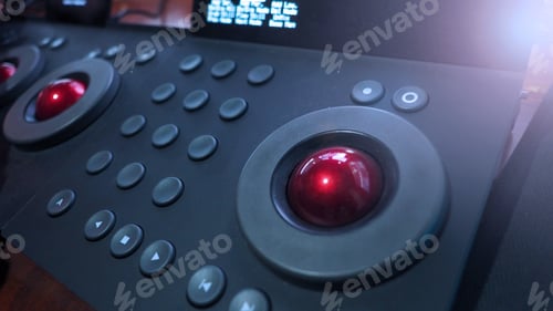 Preview: Color grading adjusting controller equipment for movie