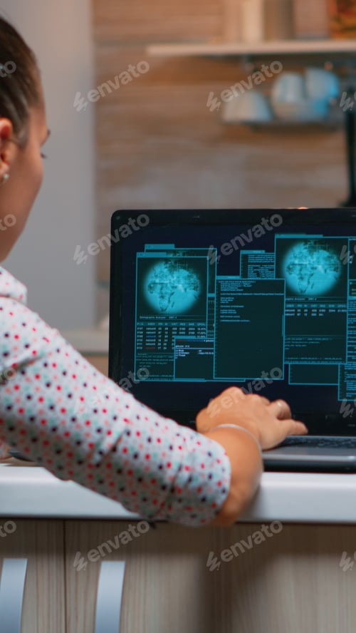Preview: Hacker failing matching password and closing laptop